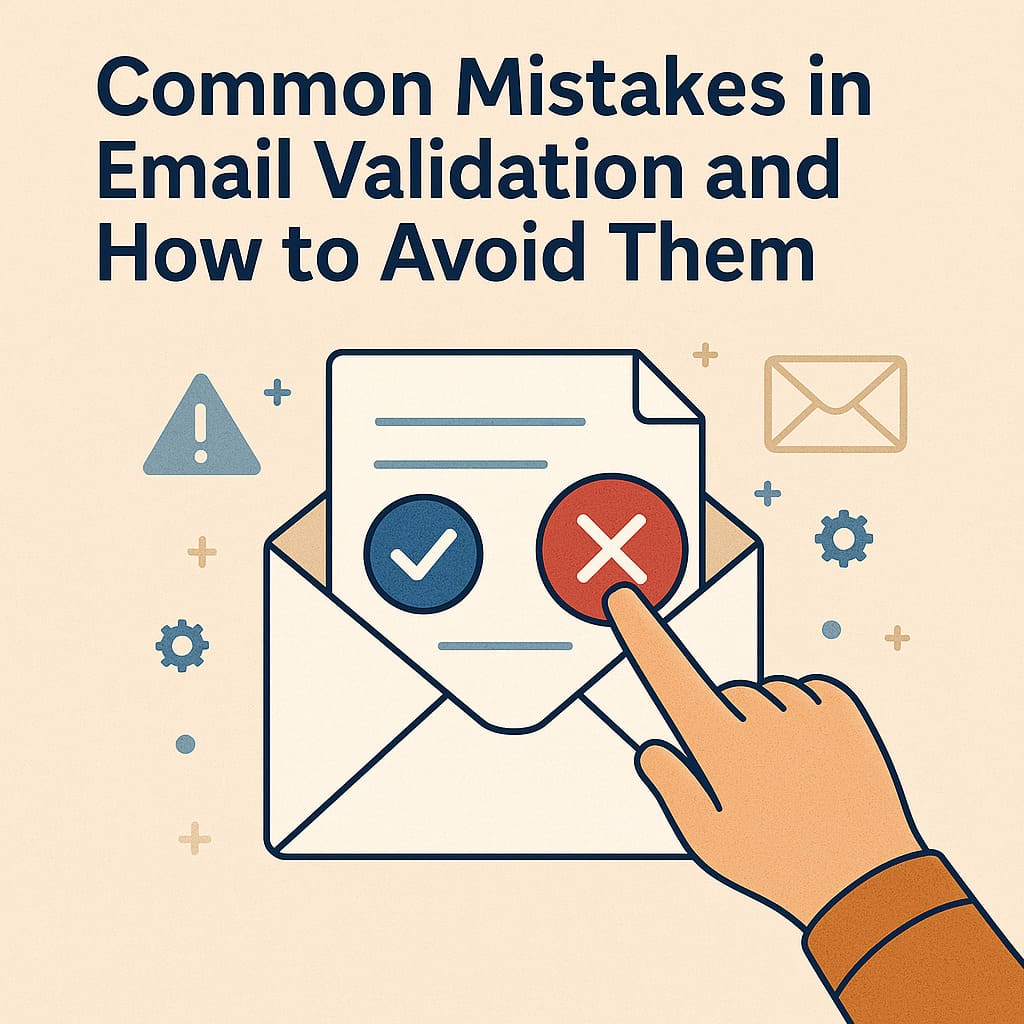 Common Mistakes in Email Validation and How to Avoid Them